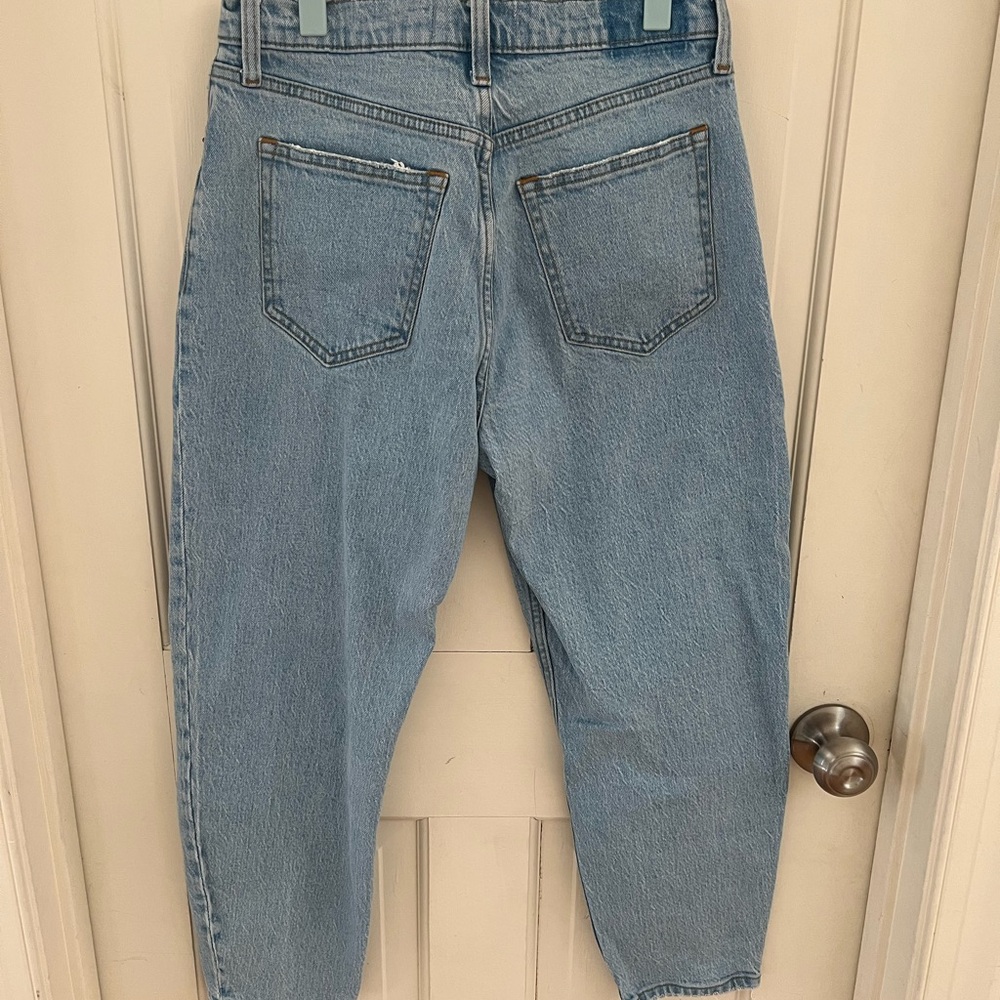 Abercrombie & Fitch High Rise Blue Jeans - Picture 4 of 4